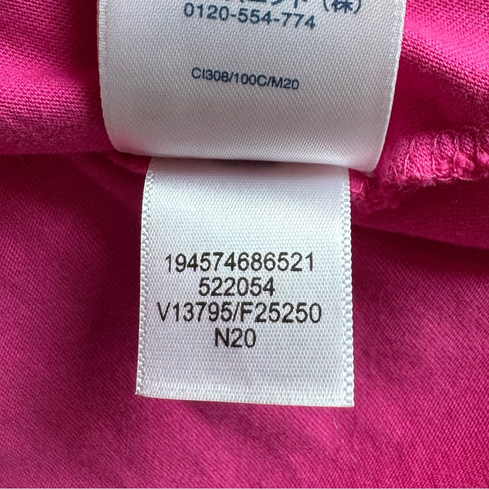 Lands End Pink Sleeveless Dress Embroidered - Cover Up Size Large - Picture 11 of 15